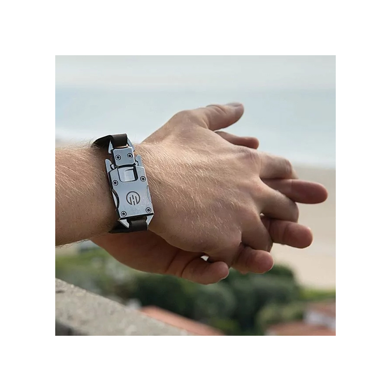 A utility bracelet is a fantastic 50th birthday gift idea for the handyman