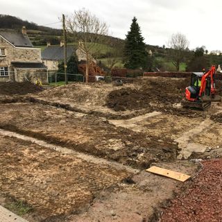 Foundations to the build of a dream eco home