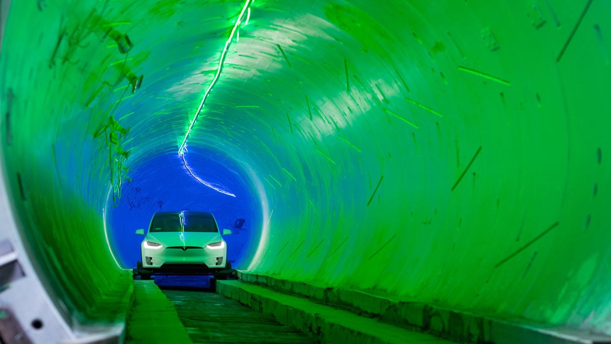 Terowongan Las Vegas Boring bukanlah lubang cacing