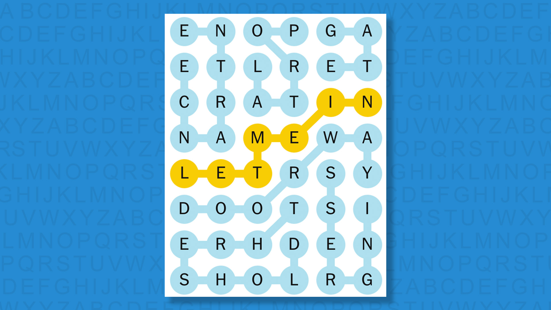 NYT Strands answers for game 615 on a blue background