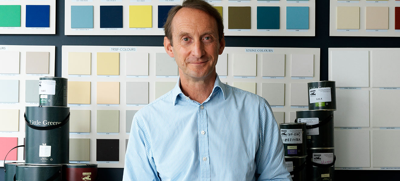 Patrick Baty of Papers and Paints