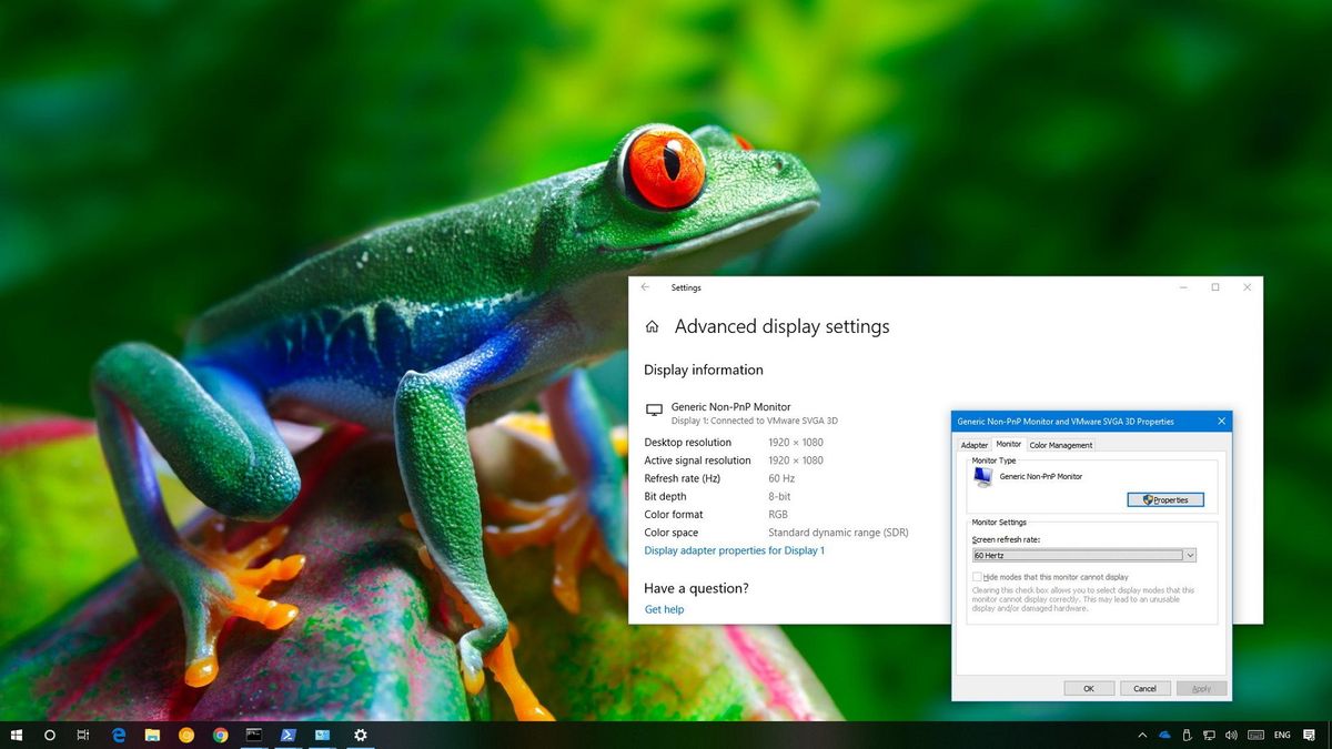 How to change monitor refresh rates in Windows 10 | Windows Central