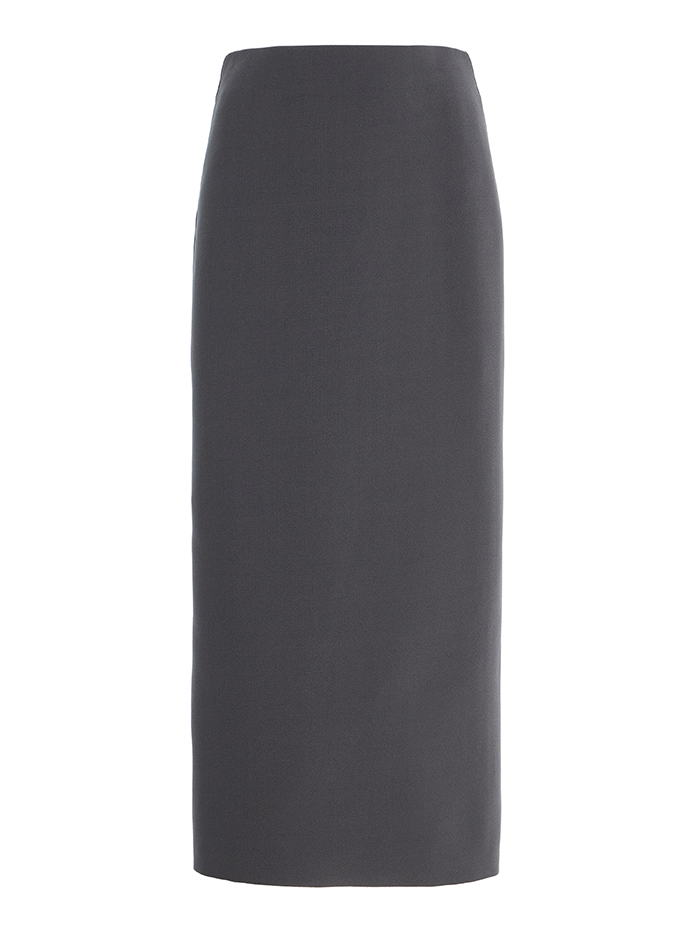 BIRROT, Lay2 Crepe Maxi Skirt