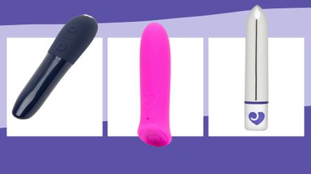 A selection of the best bullet vibrators, including the We-Vibe Tango X Lipstick, Lovehoney Ignite 20 function bullet vibrator, and the Lovehoney Magic Bullet 