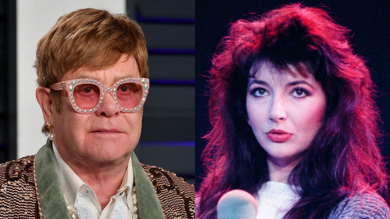 Kate Bush upstaged Elton John