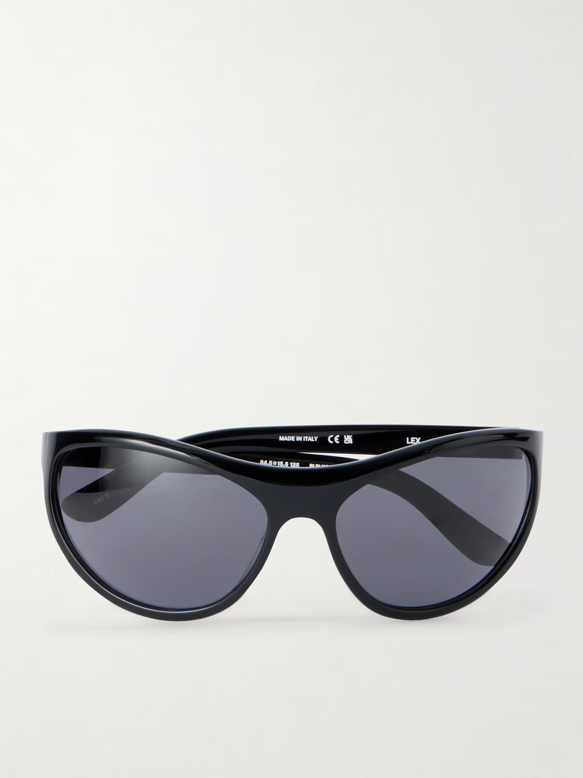THISTLES The Lex D-frame acetate sunglasses.