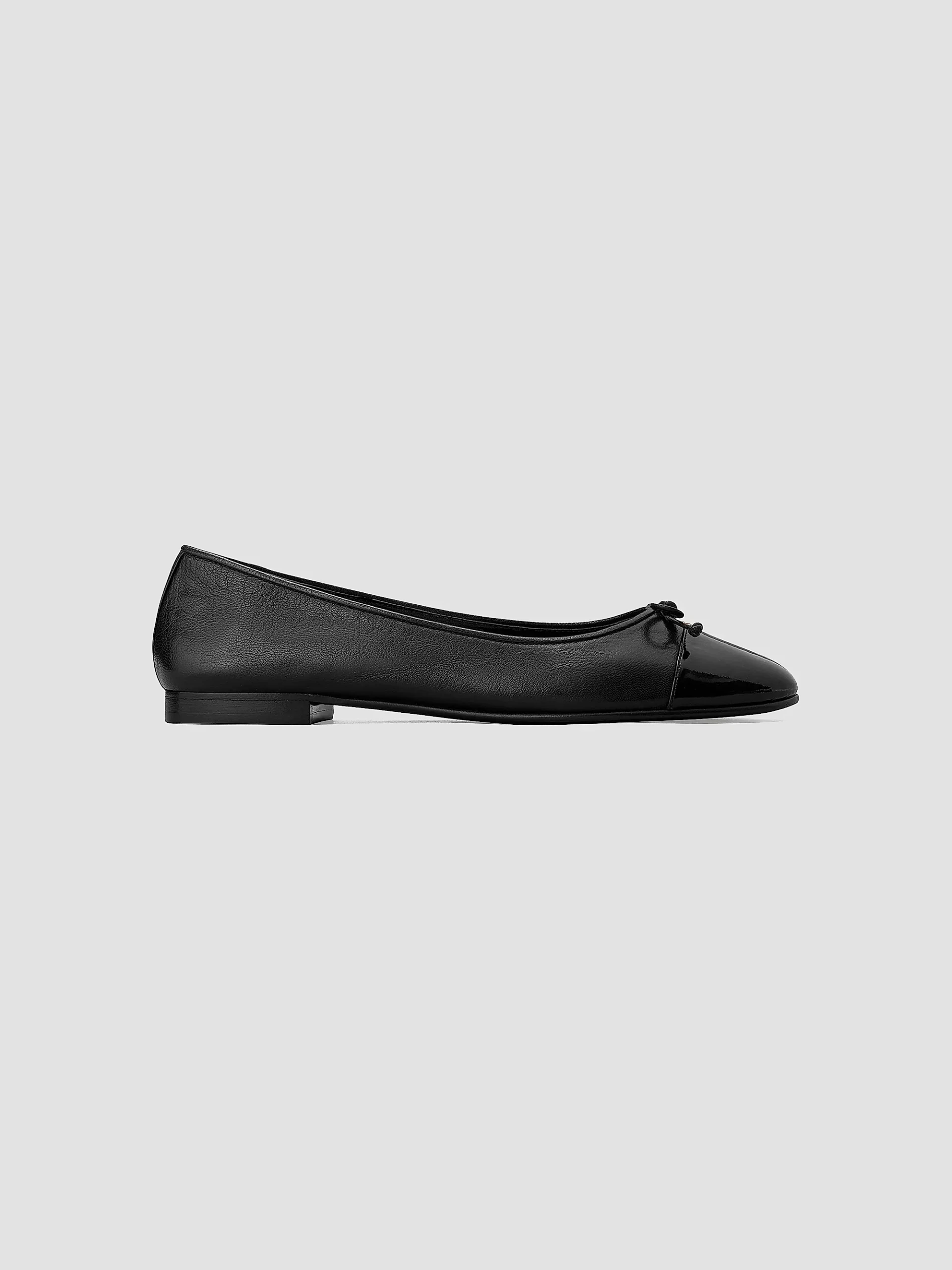 Cap Toe Ballet Flats