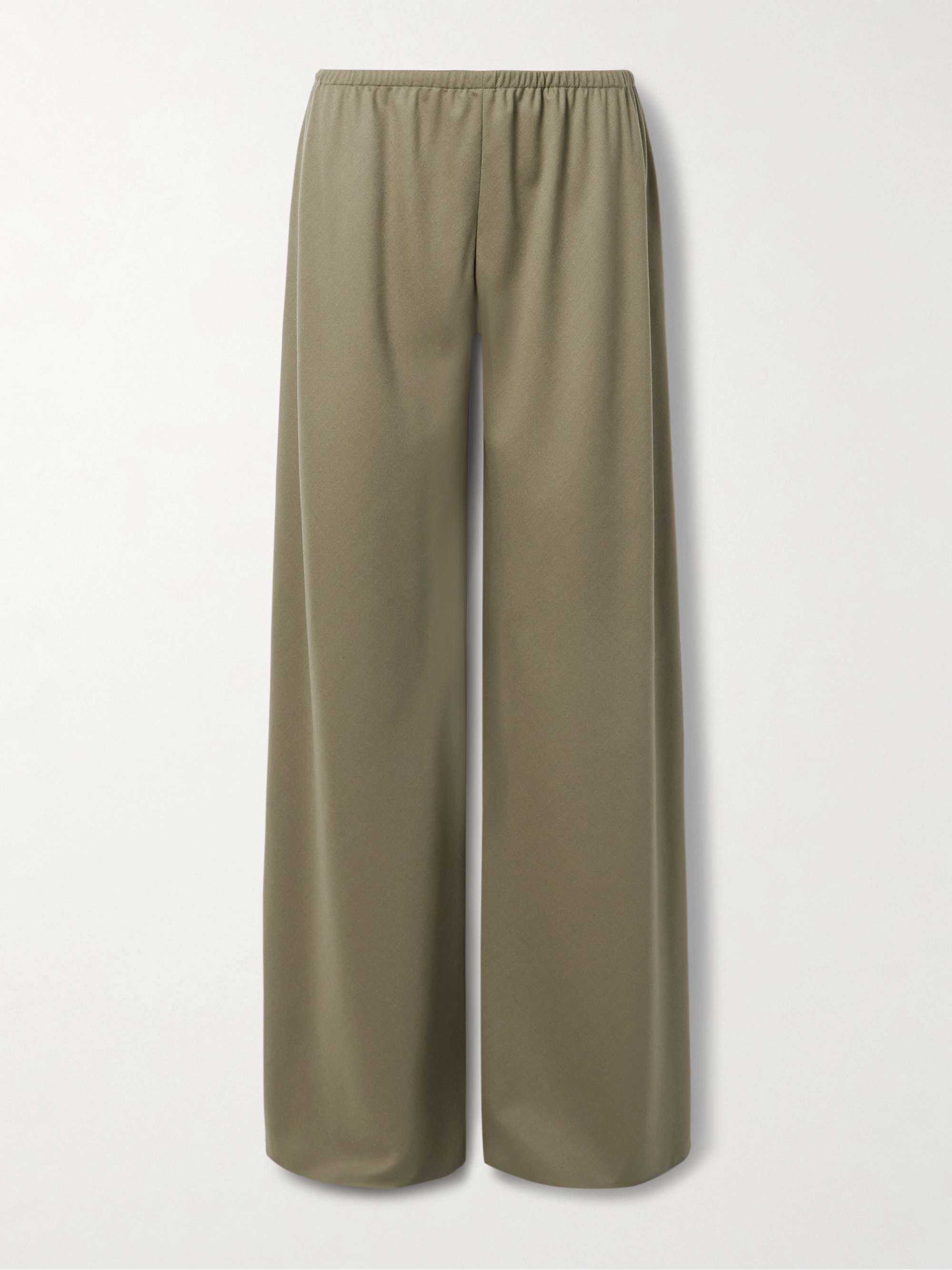 Gala Wool Wide-Leg Pants