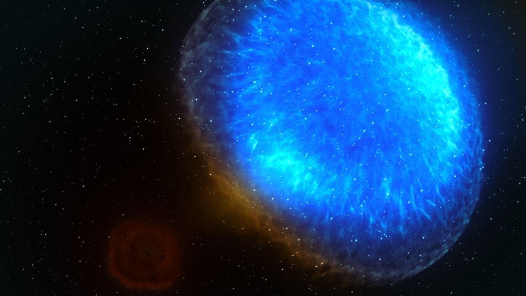 A neutron-star crash spotted 3 years ago is still pumping out X-rays. But why?