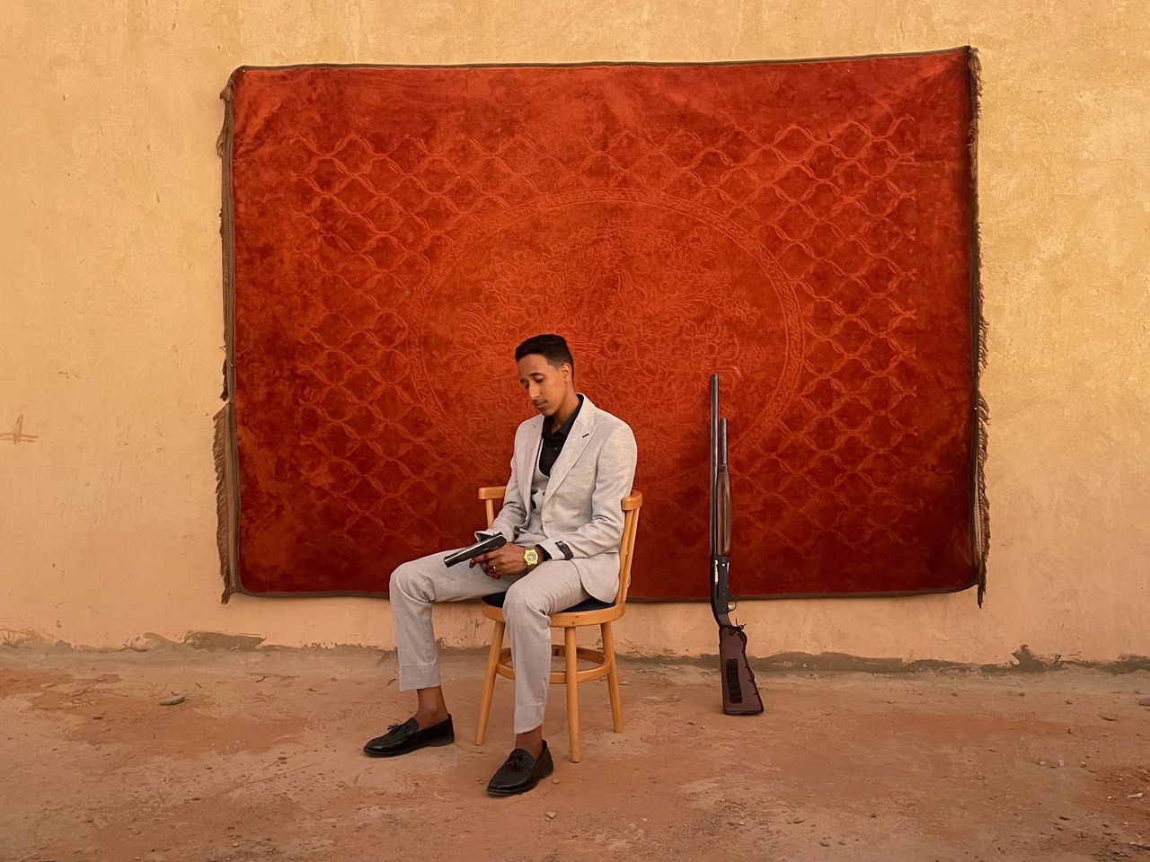 A winning image from the 2025 World Press Photo awards
