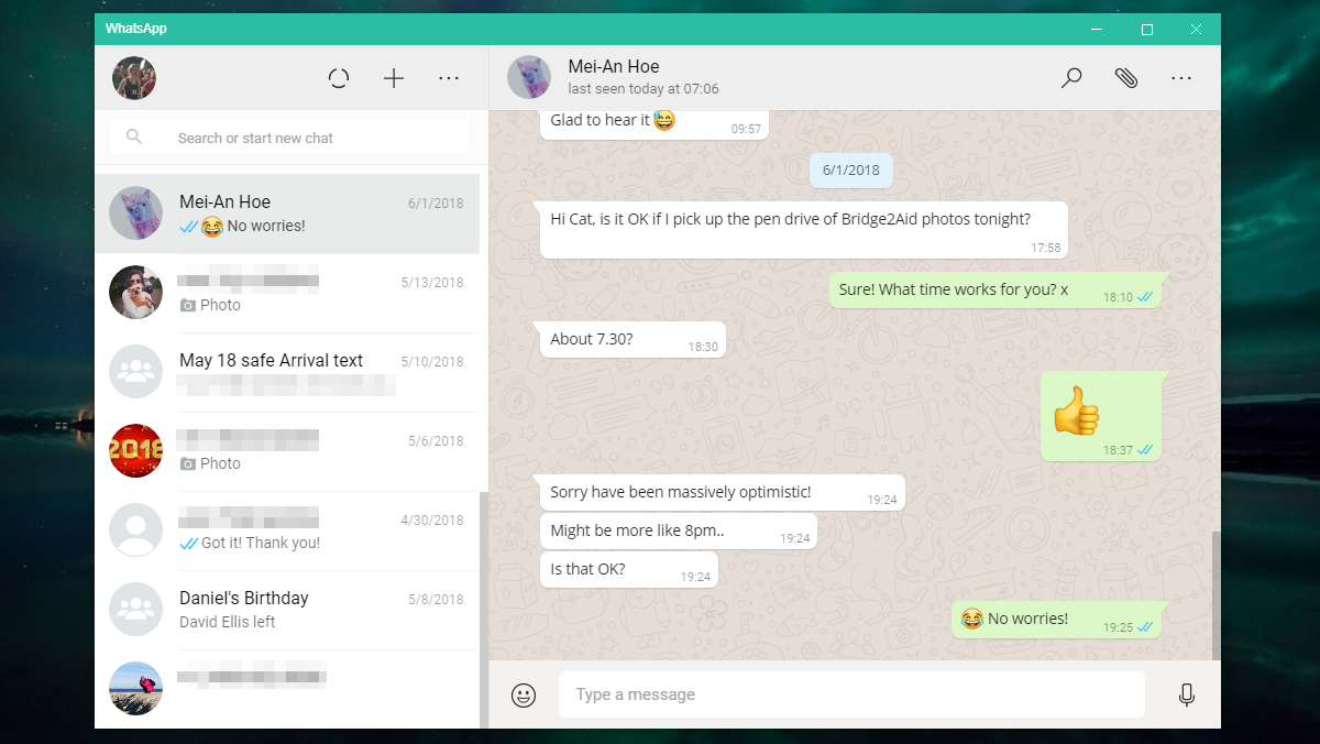 WhatsApp is a great messaging tool for keeping in touch with family for free