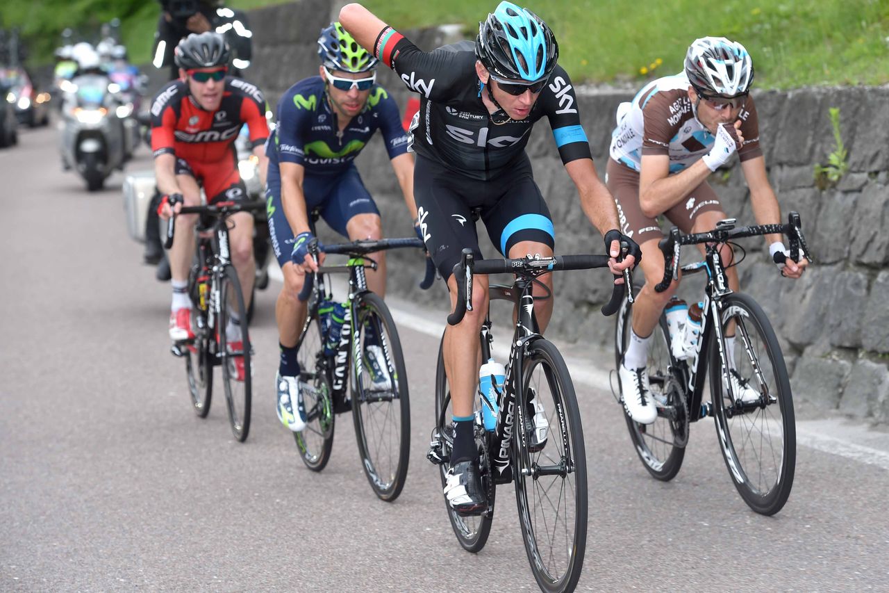 Kanstantsin Siutsou in the breakaway