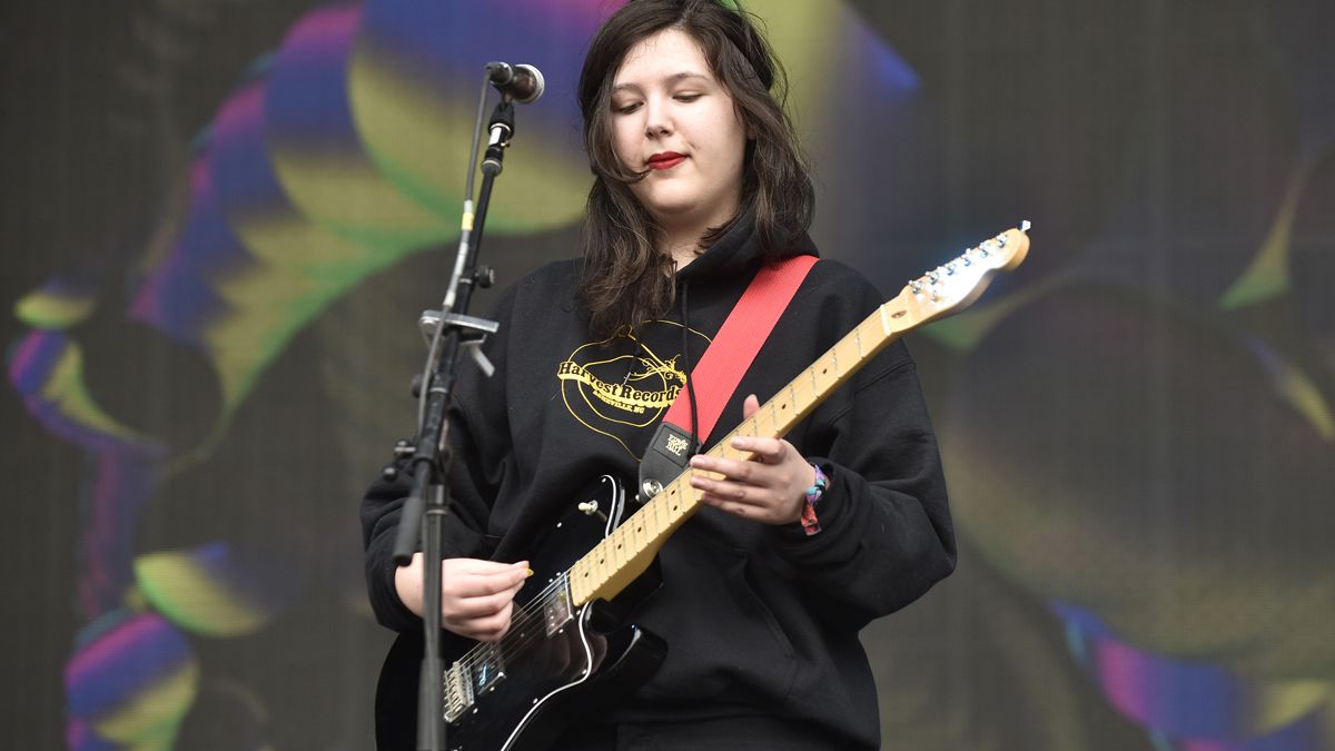 Lucy Dacus performs during the Okeechobee Music Festival at Sunshine Grove on March 08, 2020 in Okeechobee, Florida.