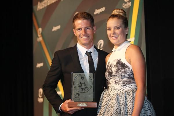 Glenn O'Shea won Male track rider of the year