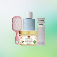 an edit of four hair products