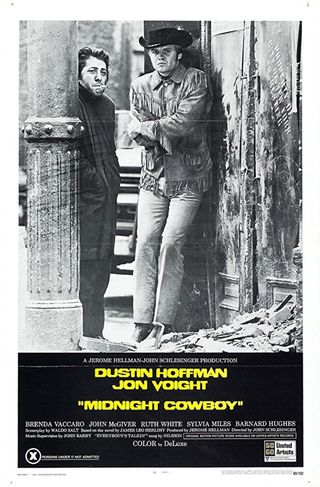 Original poster for the film Midnight Cowboy