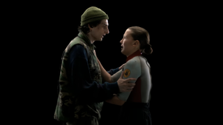 Mike talking to Eleven in the Void while "Purple Rain" plays in Stranger Things Season 5x08