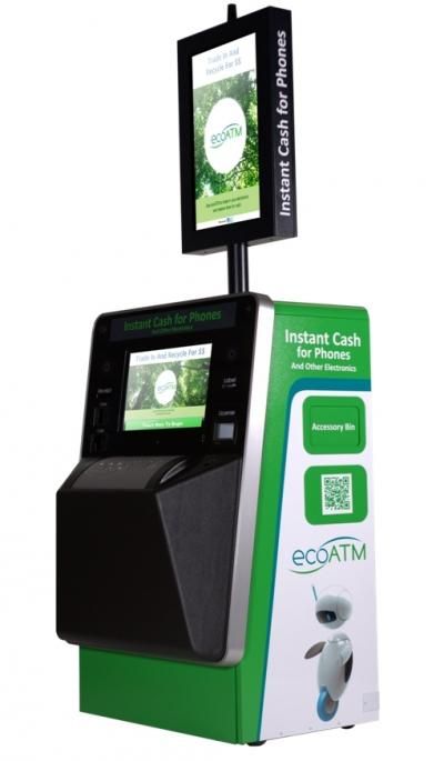 Photo of an ecoATM kiosk