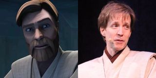 Obi-Wan Kenobi on Star Wars: The Clone Wars; James Arnold Taylor as Obi-Wan Kenobi
