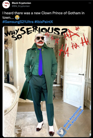 Steve Harvey Dropped A Fire Pic Of Himself Dressed In A Green Suit, And ...