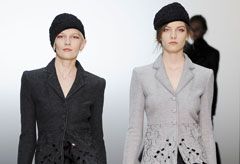 Emporio Armani Autumn/Winter 2012 catwalk collection at Milan Fashion Week