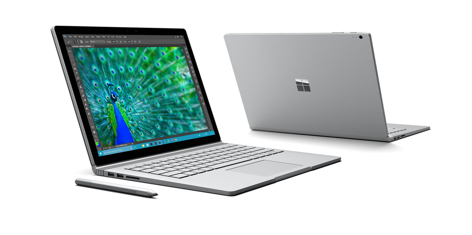 Microsoft's Surface Book laptop. Credit: Microsoft