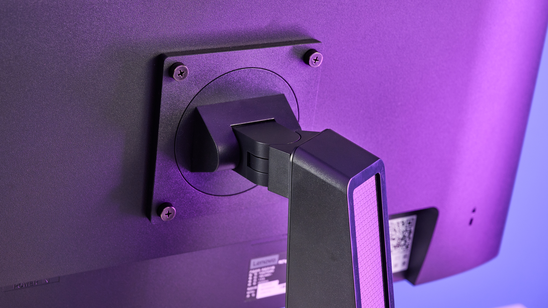 A Lenovo Legion R27qe Gen 2 gaming monitor