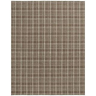 Better Homes & Gardens Brown Plaid Wool Area Rug