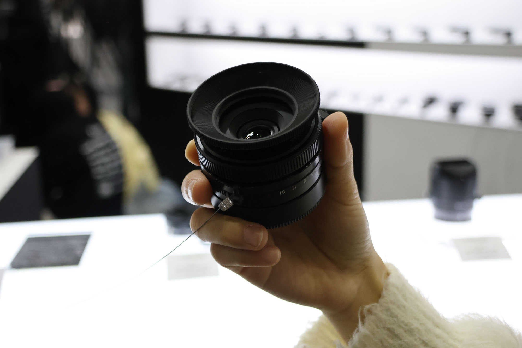 TTartisan 14mm f/3.5 lens on display at CP+ 2025 photography show