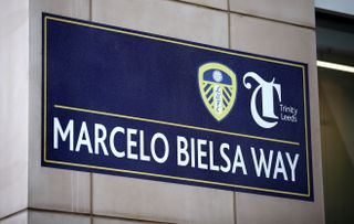 A street through Trinity Leeds shopping centre has been renamed Marcelo Bielsa Way in tribute to the United boss