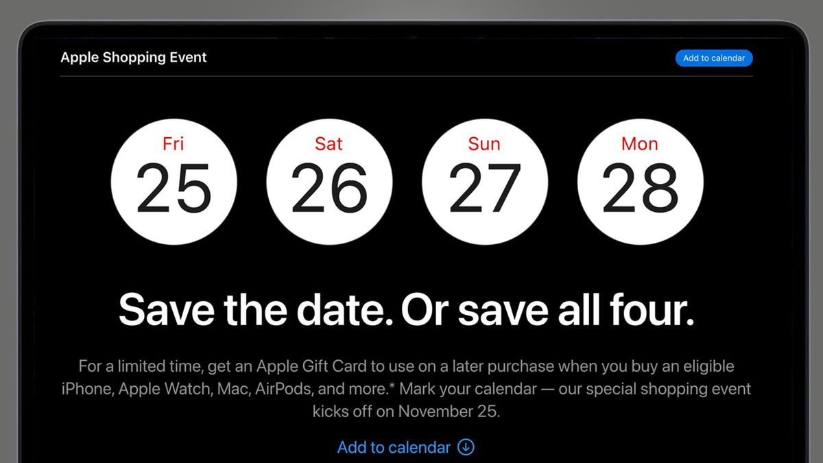 Apple Black Friday Shopping Event the good, the bad and the missing