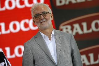 UCI President Brian Cookson was on hand for the podium presentation