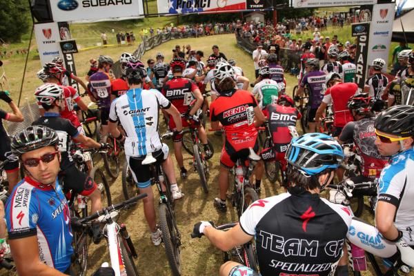 The elite men are ready to race.