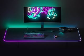 Razer Mouse Pad with Backlight Led Rgb Setup Gaming Accessories