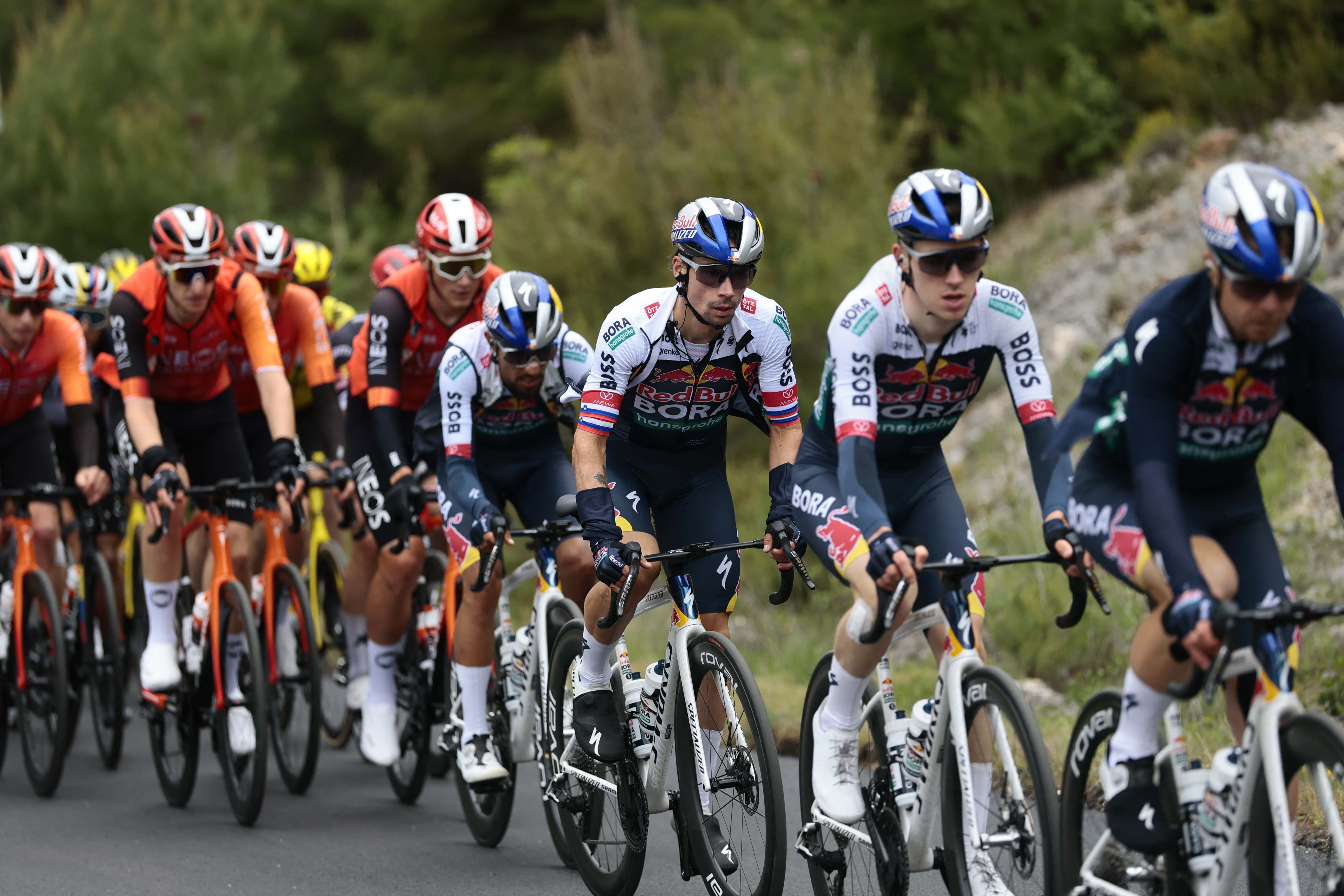 Primož Roglič on stage 7 of the Giro d&#039;Italia