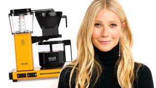 Gwyneth Paltrow and a Moccamaster coffee macker