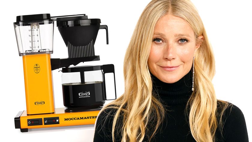 Gwyneth Paltrow and a Moccamaster coffee macker