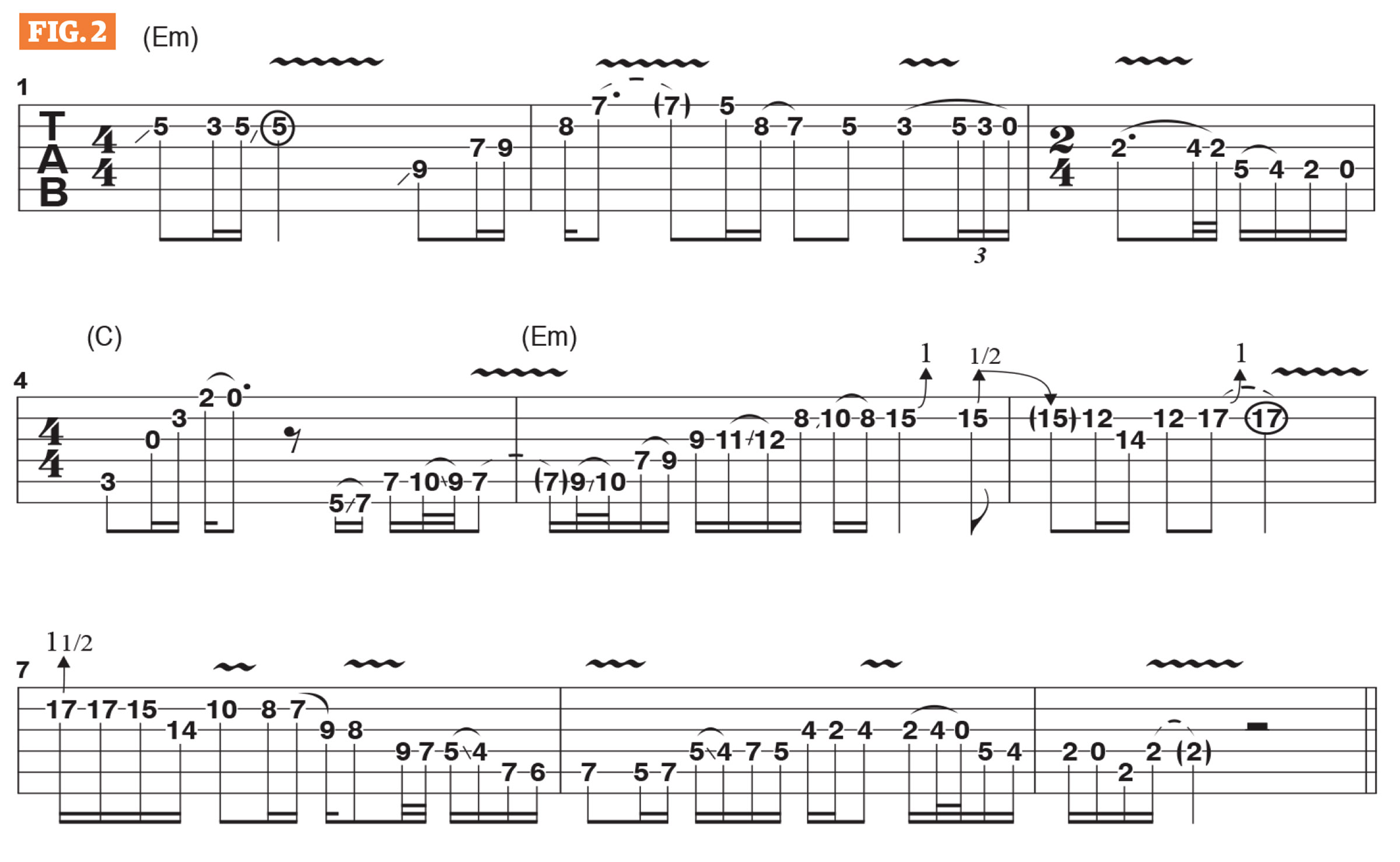 GWM708 Joe Bonamassa capo lesson