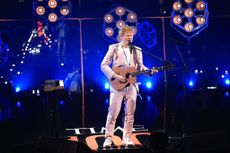  Ed Sheeran performs onstage during the 2025 TIME100 Gala