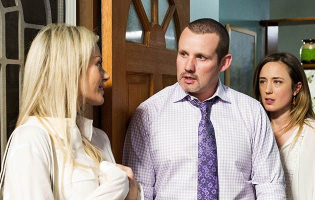 Dee Bliss returns, giving Toadie and Sonya Rebecci a shock in Neighbours