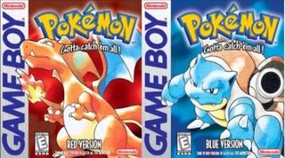 Pokemon rød og blå