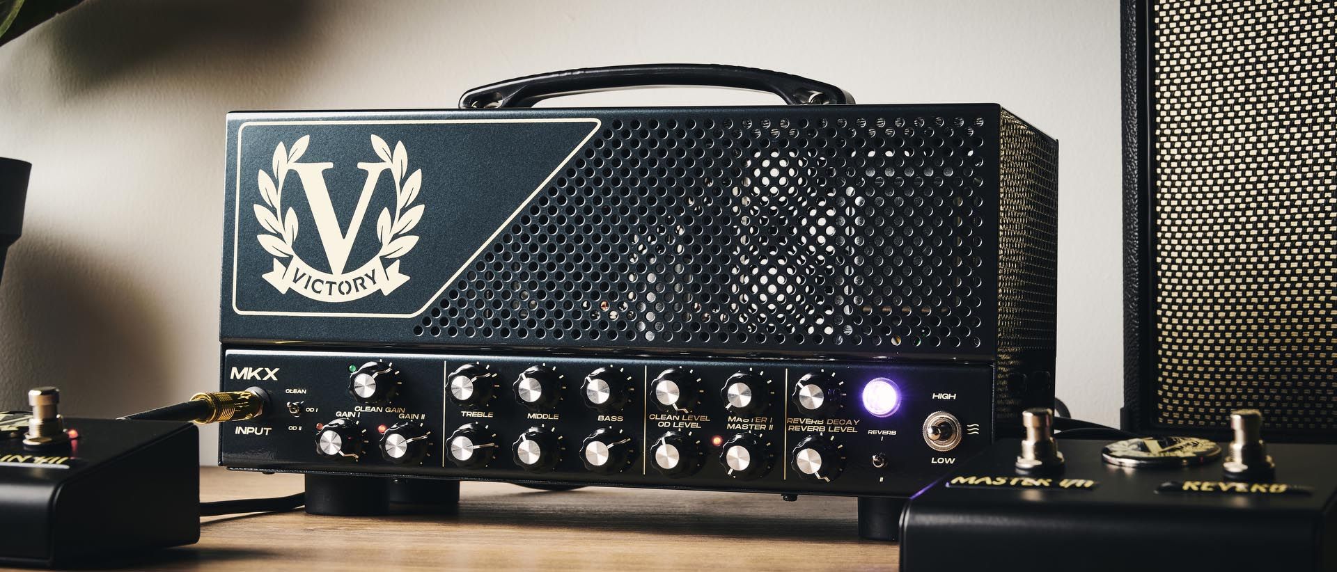 “Undoubtedly the most versatile lunchbox amp Victory has ever made... High-gain amps rarely come with clean channels this good”: Victory MKX Lunch Box Head review
