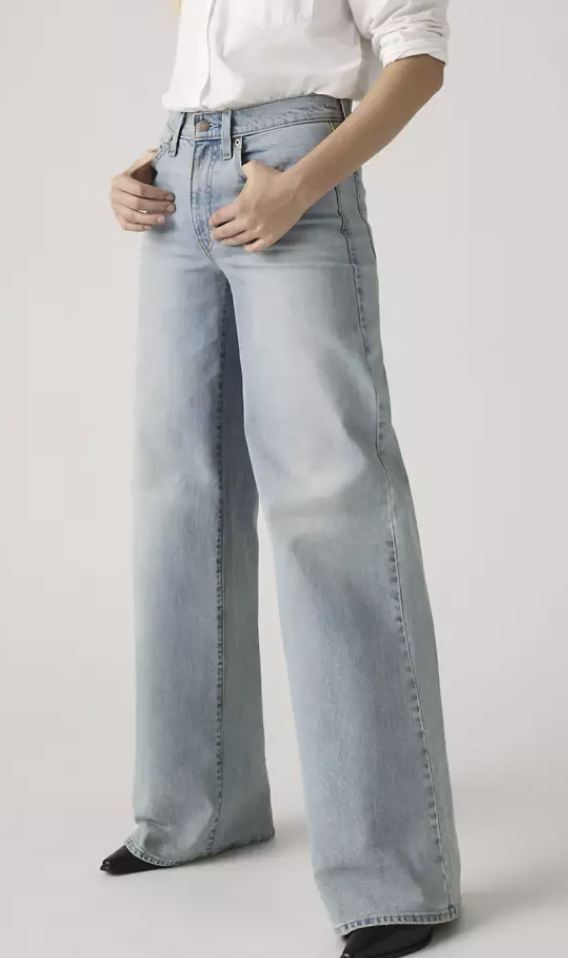 Levi, 728 High-rise Wide-leg Women's Jeans