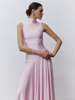 Dylan Dress - Pink - Pink / Xs