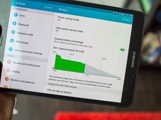 Samsung Galaxy Tab S2 battery life