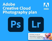 Adobe Photography Plan (Photoshop & Lightroom) 12-month subscription: was $240$120 at Amazon