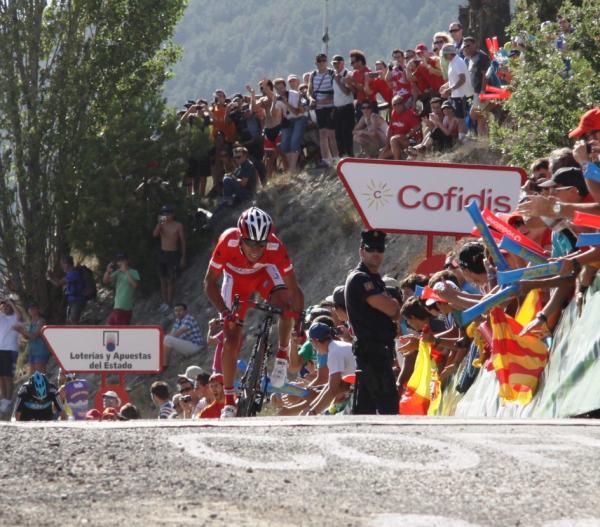 Joaquim Rodriguez (Katusha) on his way to a stage victory