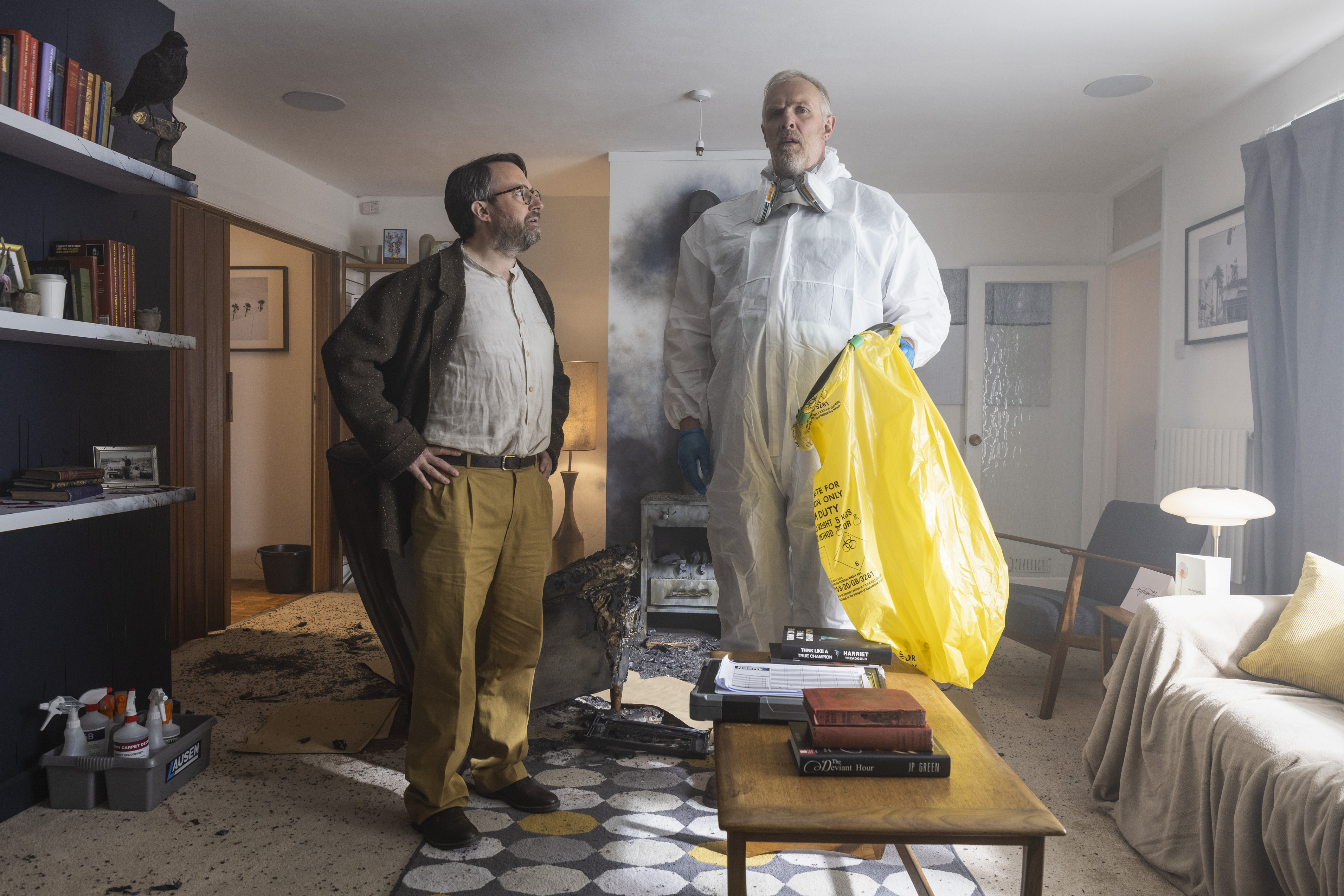 Tv tonight Greg Davies as The Cleaner.