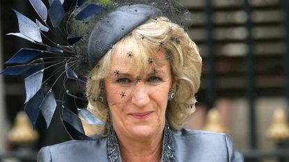 Queen Camilla's sister Annabel Elliott attends her and King Charles' wedding
