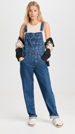 Free People, Ziggy denim overalls